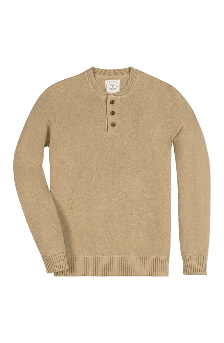Hope & Henry Men's Sweater Henley, Alternate, color,