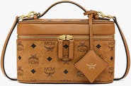 MCM Aren Vanity Case in Visetos Leather Mix