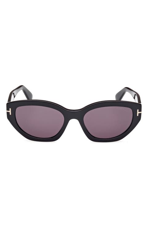 Penny 55mm Geometric Sunglasses