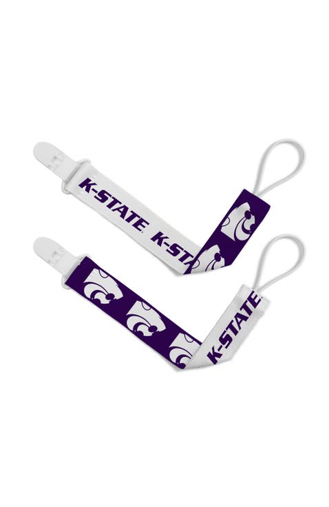 Kansas State Pacifier Clip 2-Pack