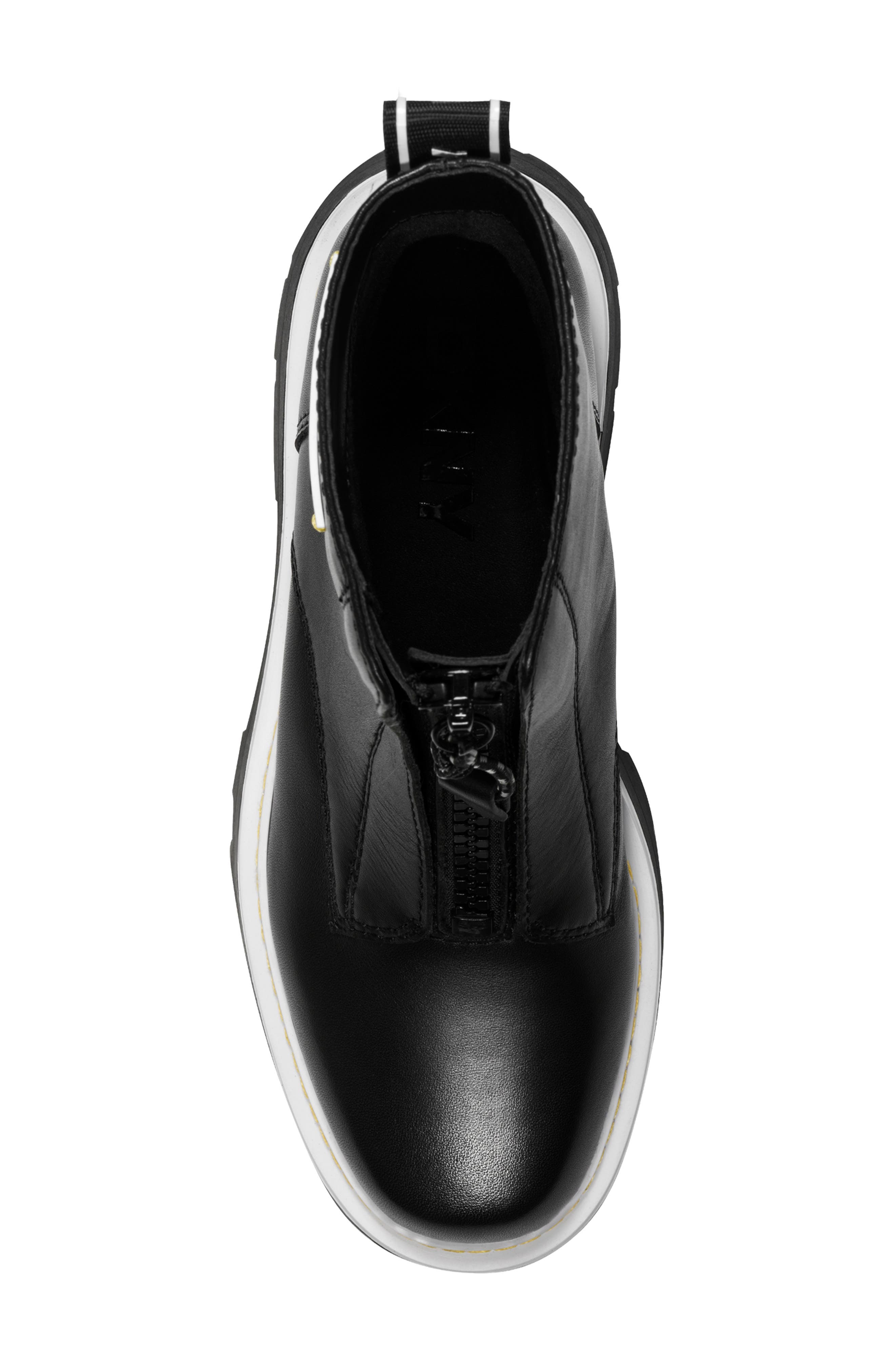 DKNY Shayden Lug Sole Bootie, Alternate, color, Black