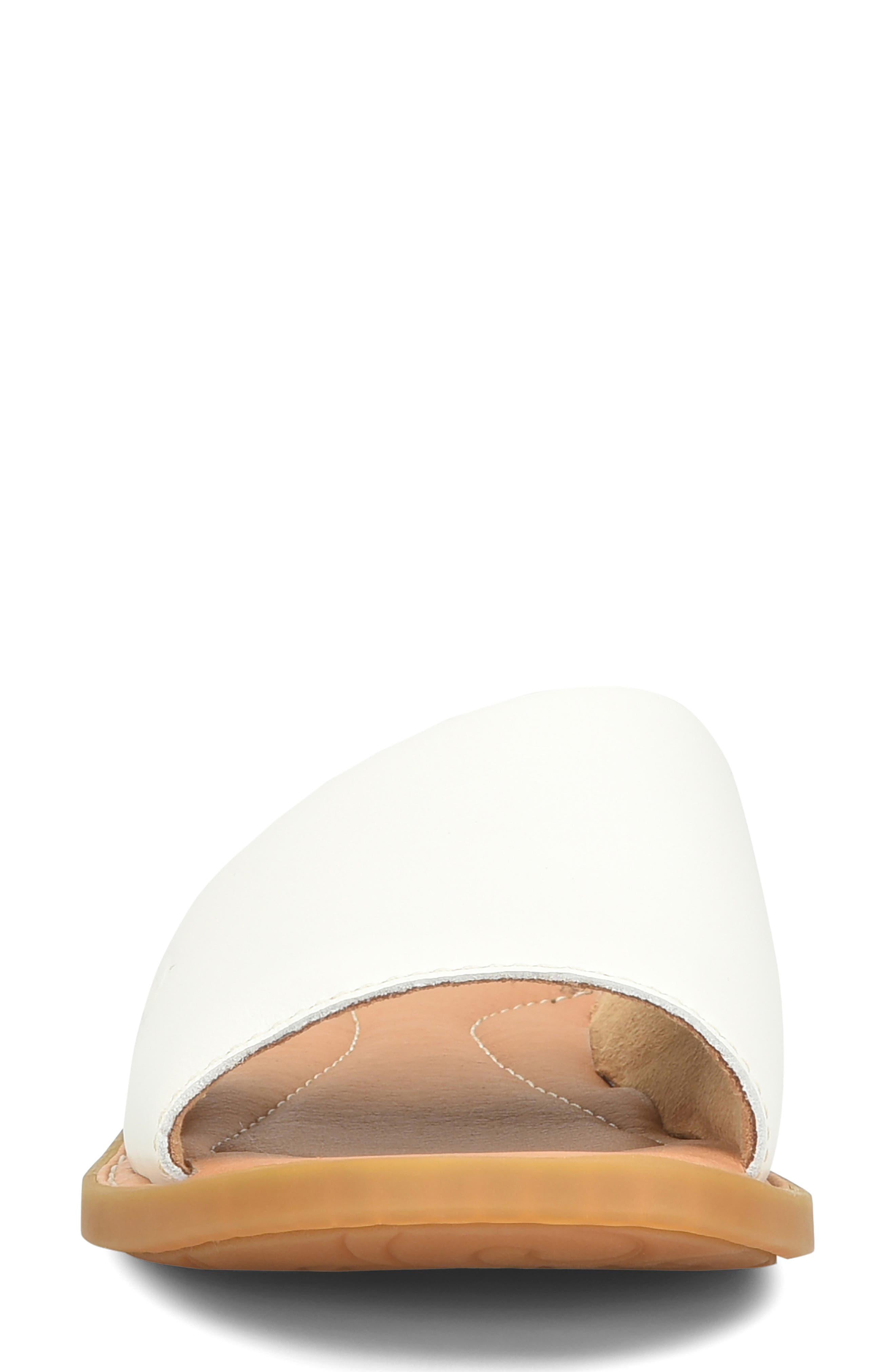 Børn Izabel Sandal, Alternate, color, Cream Metallic White