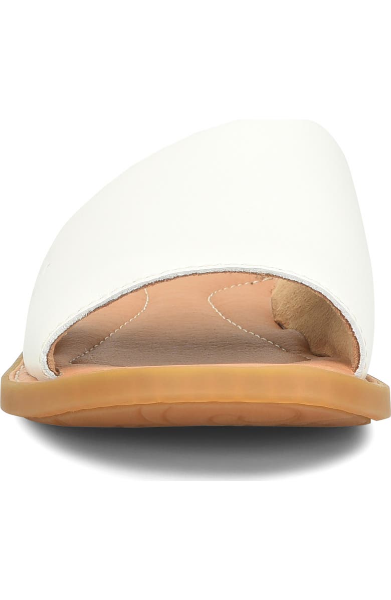 Børn Izabel Sandal, Alternate, color, Cream Metallic White