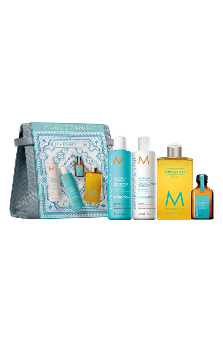 MOROCCANOIL<sup>®</sup> Holiday Hydration Hair Set $102 Value, Main, color,