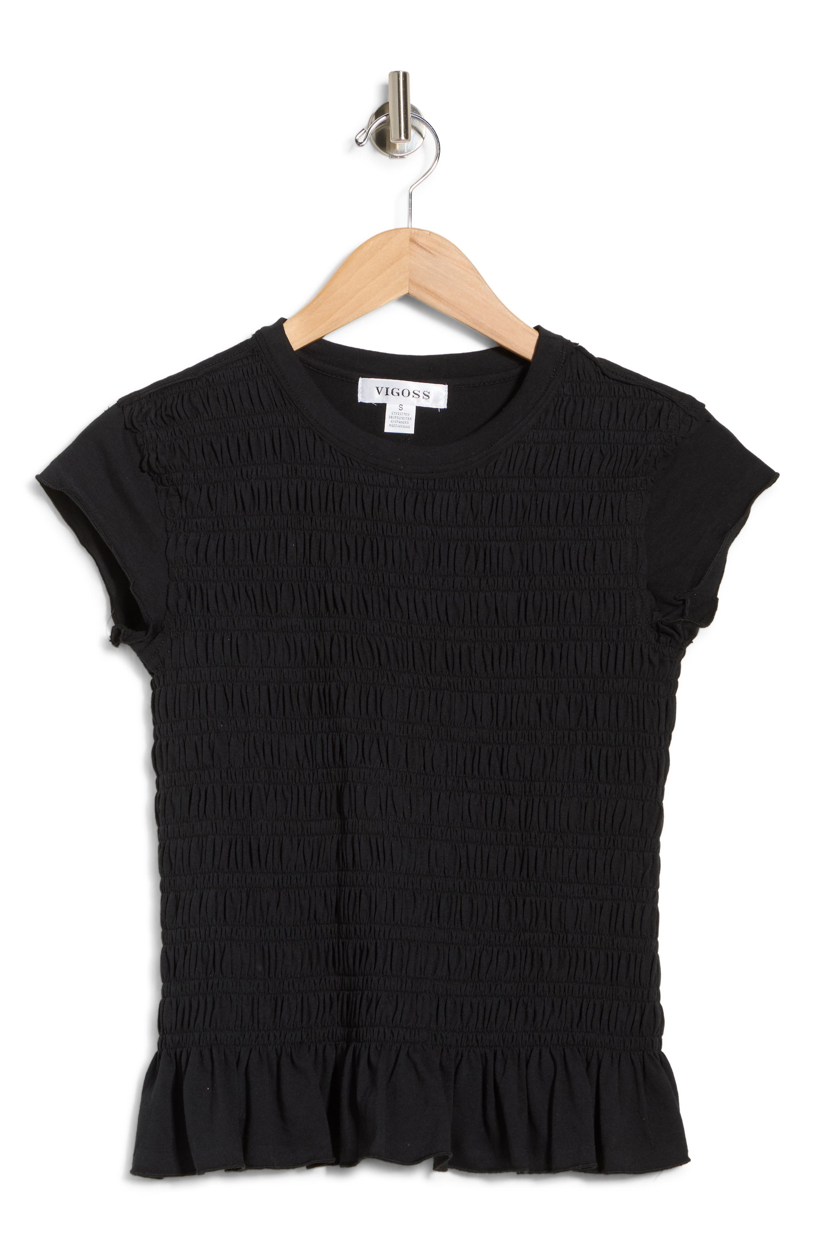 Vigoss Smocked T-Shirt