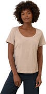 Pact Organic Cotton Softspun Scoop Neck Tee