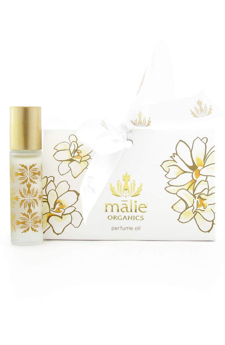 Malie Organics Pikake Organic Roll-On Perfume Oil, Main, color,