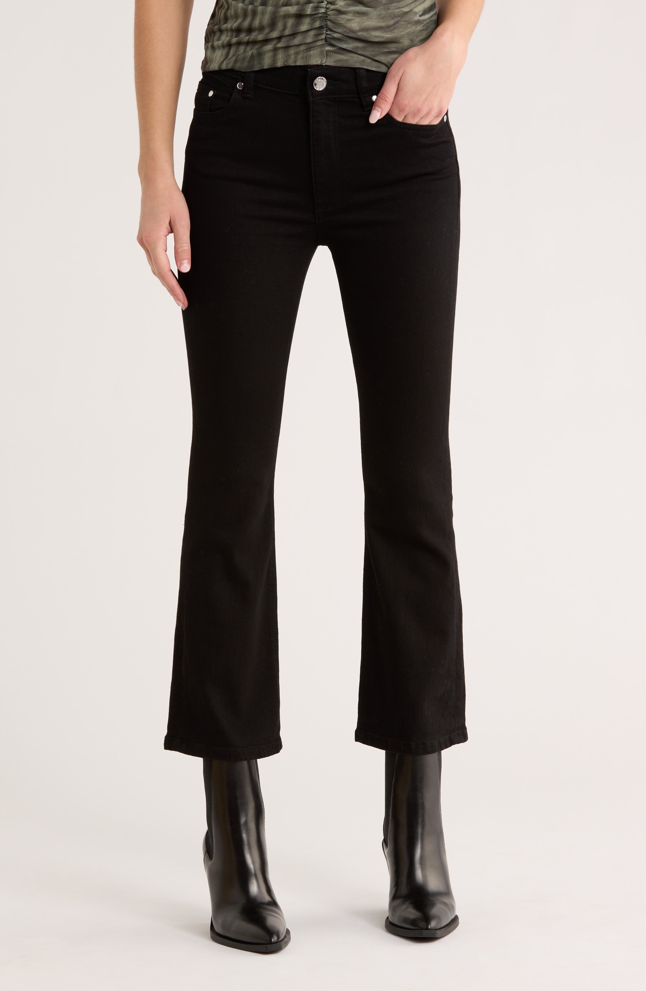 JASON WU Crop Bootcut Jeans