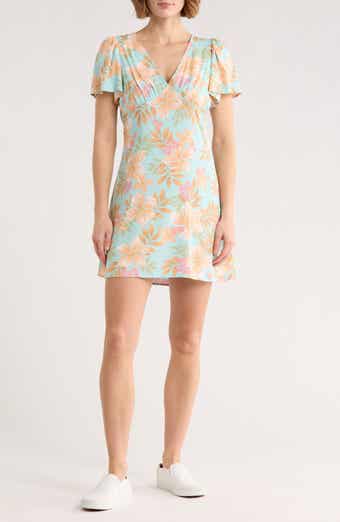 Billabong Such a Flirt Short Sleeve Minidress