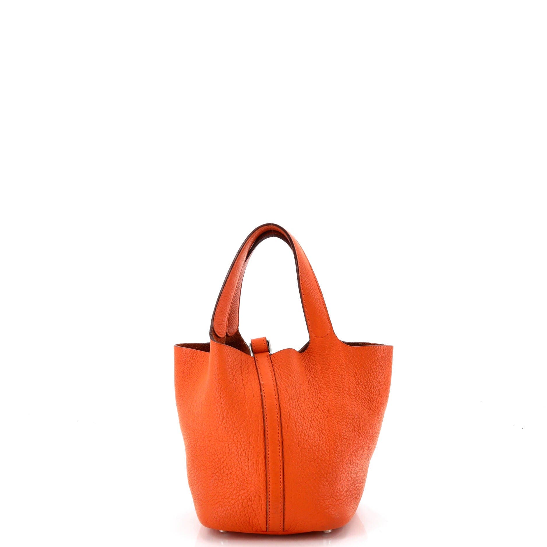 81034712 Picotin Bag Clemence PM, Alternate, color, Orange H