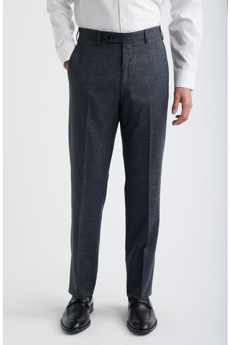 Devon Wool Pants, Main, color, CHARCOAL