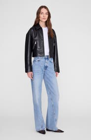 ANINE BING Assan Recycled Leather Jacket