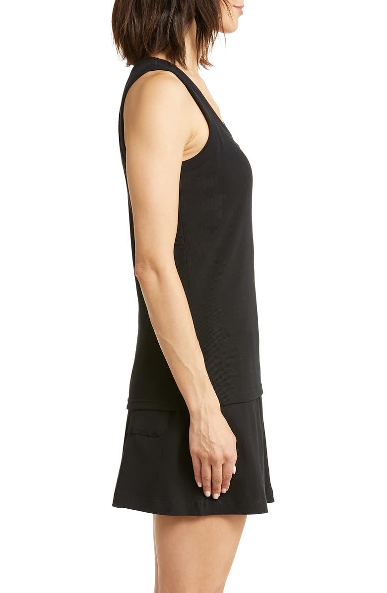 Papinelle Milla Ribbed Stretch Cotton Short Pajamas, Alternate, color, 