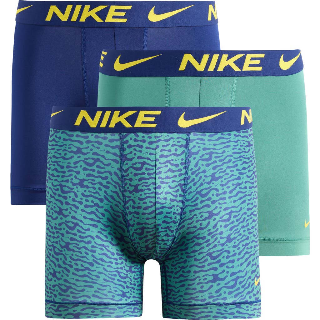 Nike 3-pack Dri-fit Essential Micro Boxer Briefs In Multi
