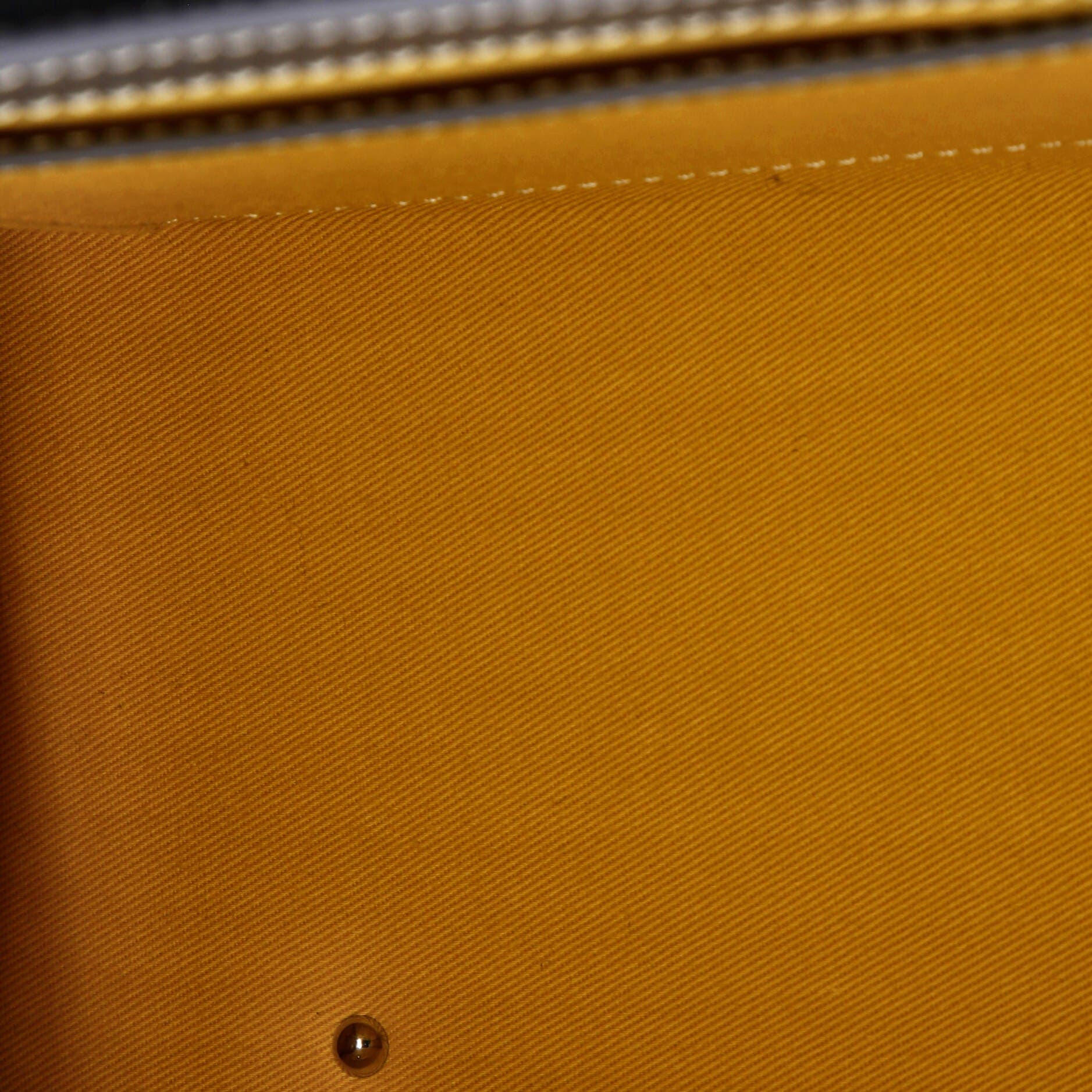 Pre-Owned Goyard Saigon Top Handle Bag Coated Canvas with Leather PM, Alternate, color, 