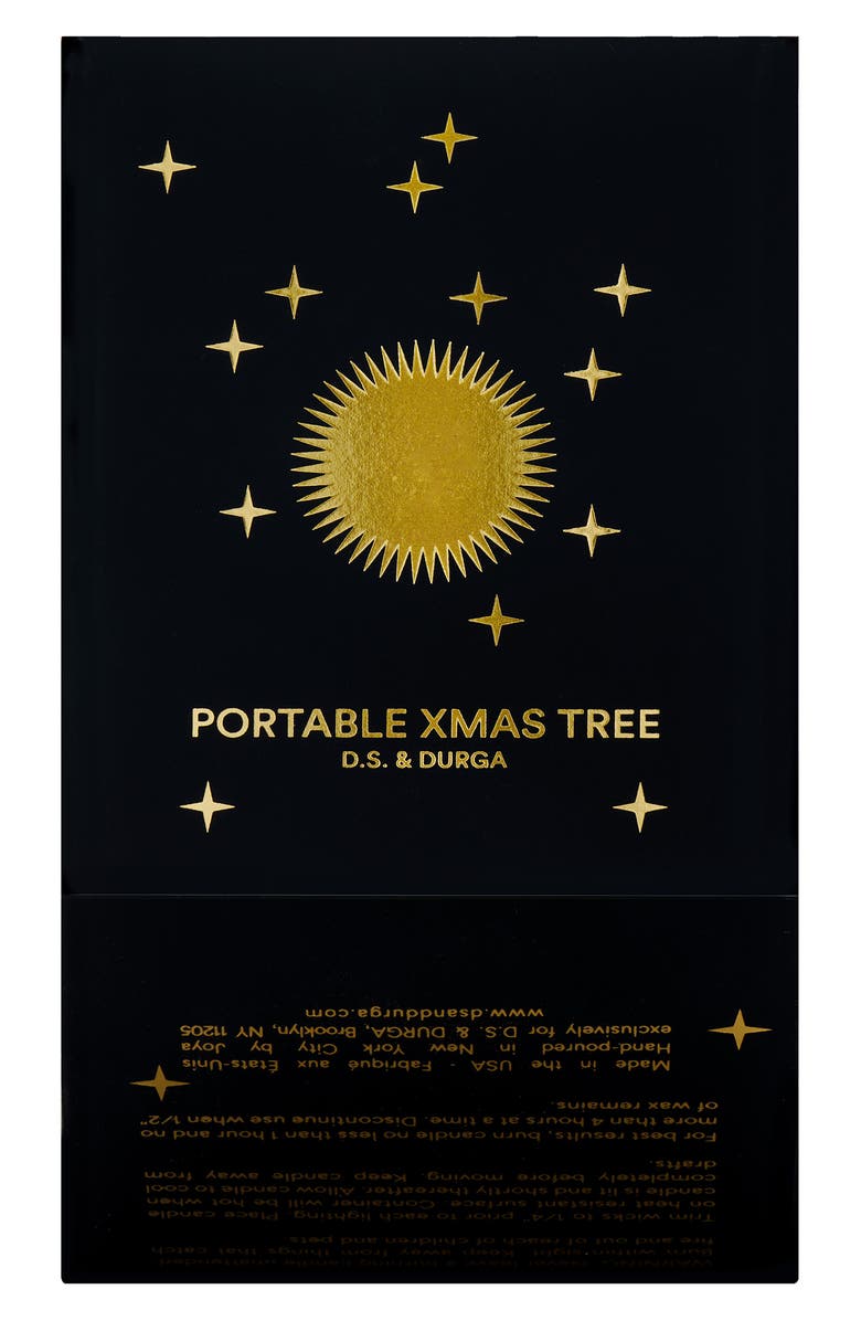 D.S. & Durga Portable Xmas Tree Candle, Alternate, color, 