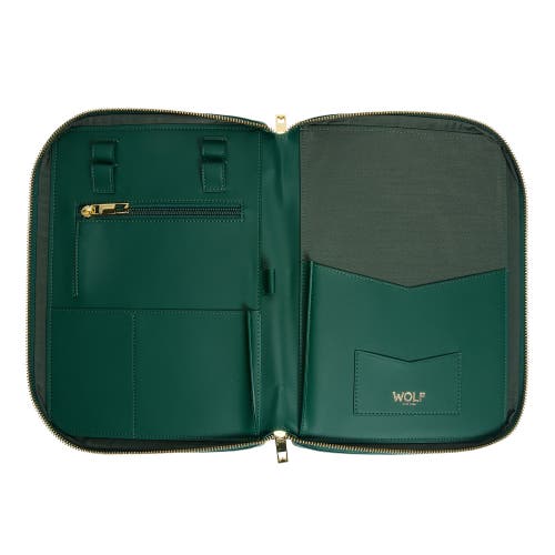 Wolf Men's Signature Ipad Tech Case In Green