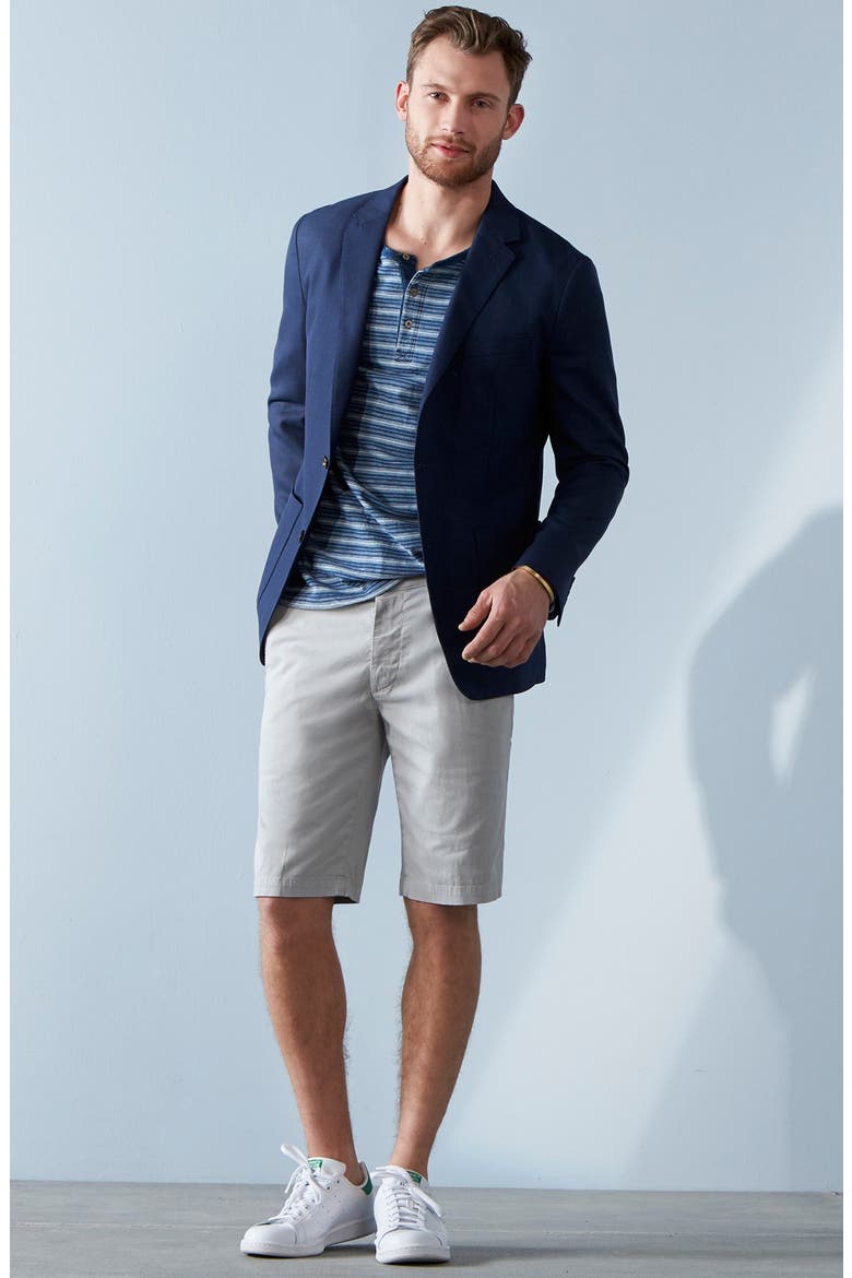 Griffin Regular Fit Chino Shorts, Alternate, color, WHITE