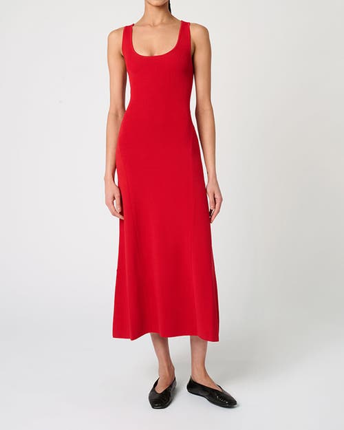 Weworewhat Scoop Neck Midi Dress