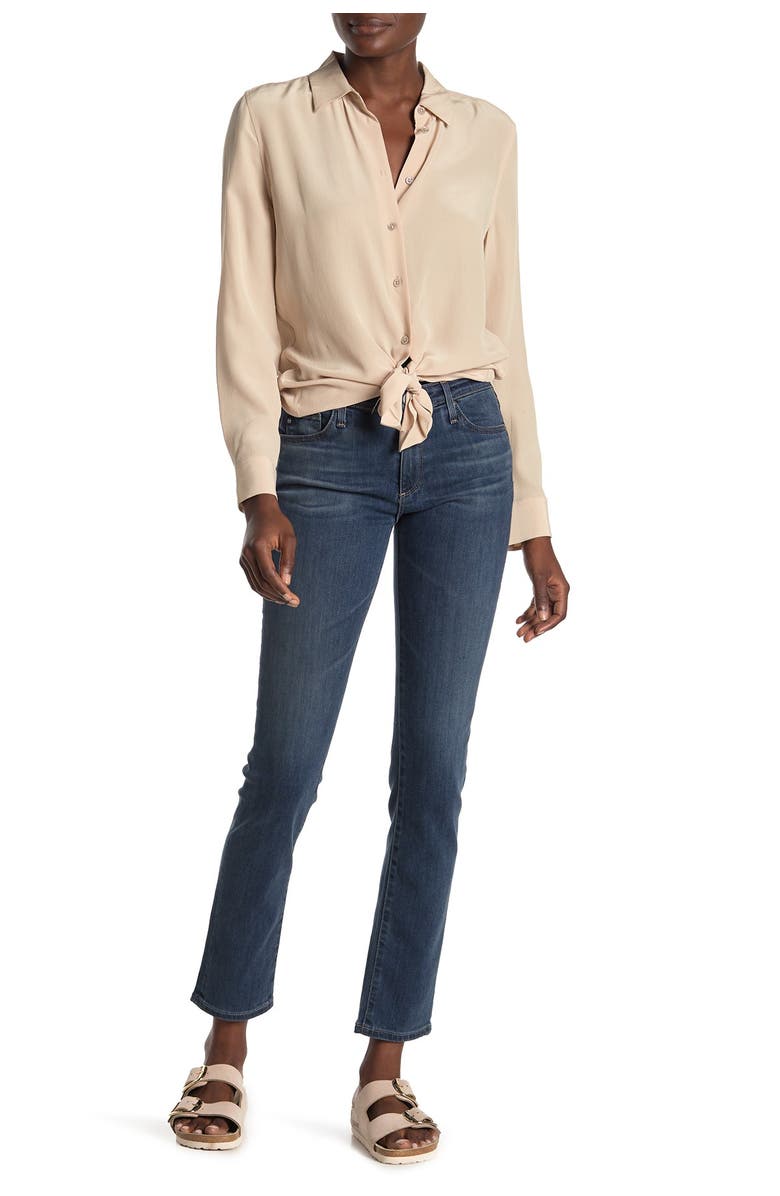 AG Mid-Rise Cigarette Jeans, Alternate, color, 