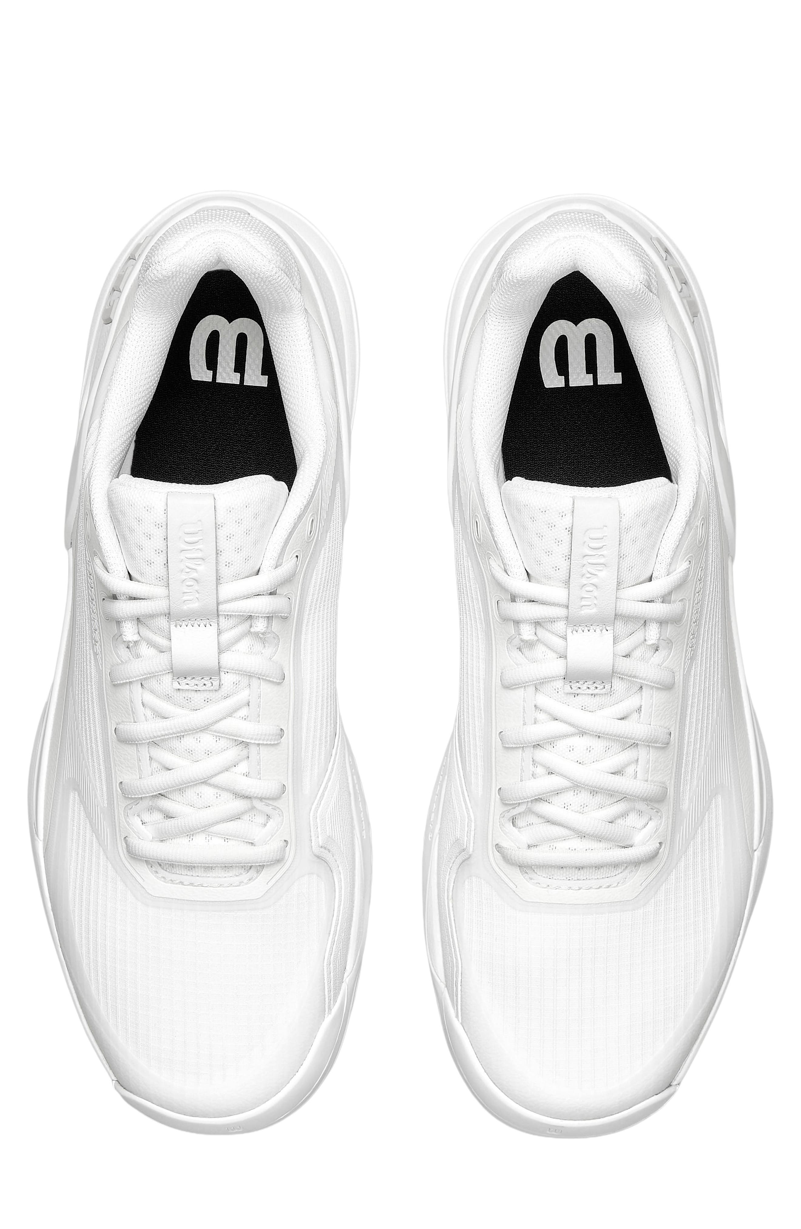 Rush Pro 5 Padel Sneaker, Alternate, color, WHITE / WHITE / WHITE