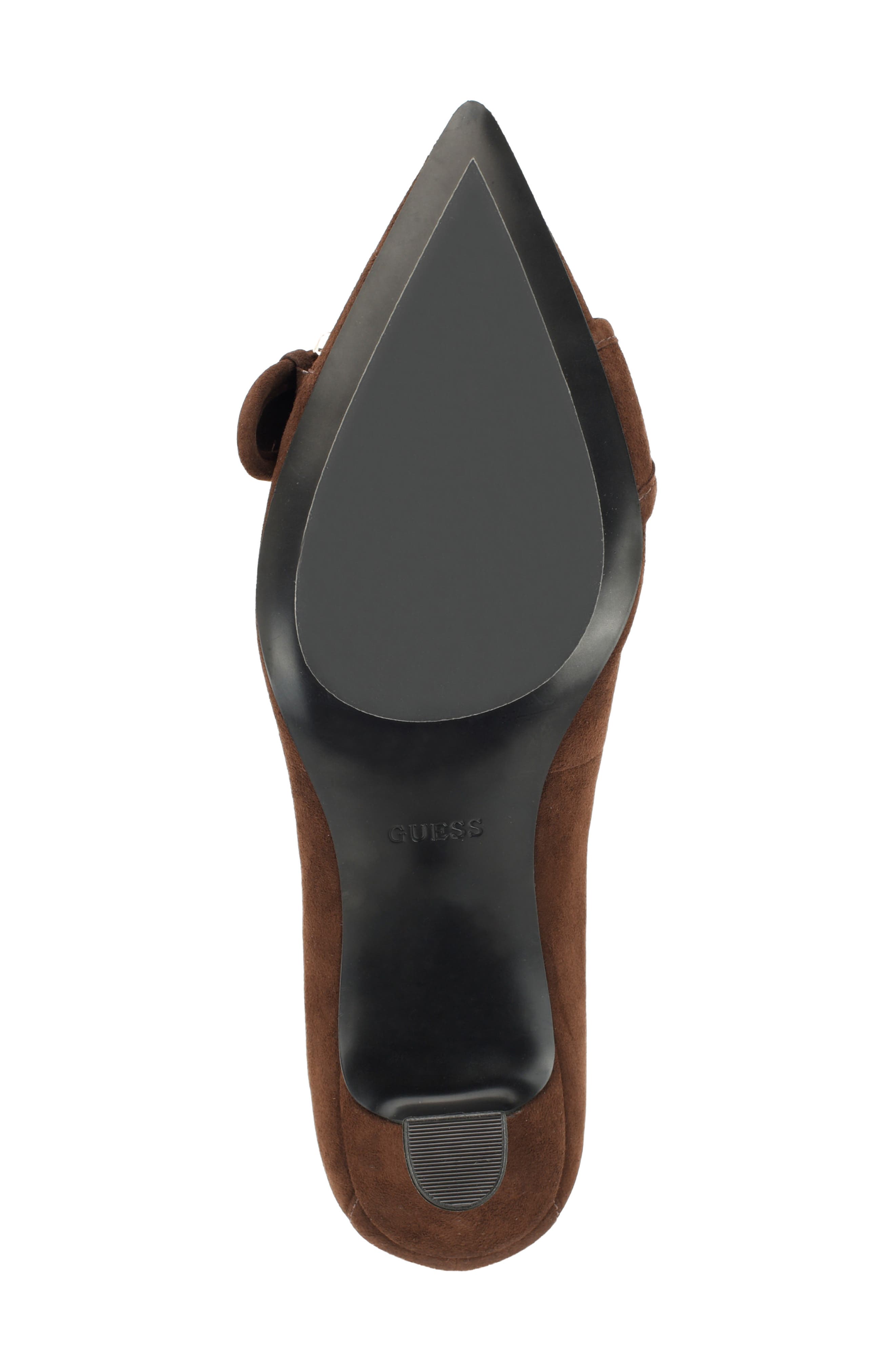 Andey Pointed Toe Pump, Alternate, color, CHOCOLATE