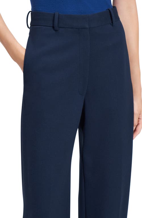 Theory Classic Wide Leg Pants In Brght Navy