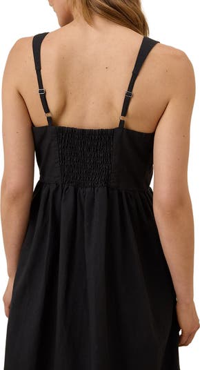 Canopy Linen Easy Tank Dress Made with Organic Cotton
