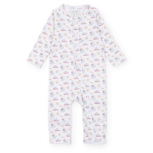 Lila And Hayes Graham Boys' Romper In Pirates
