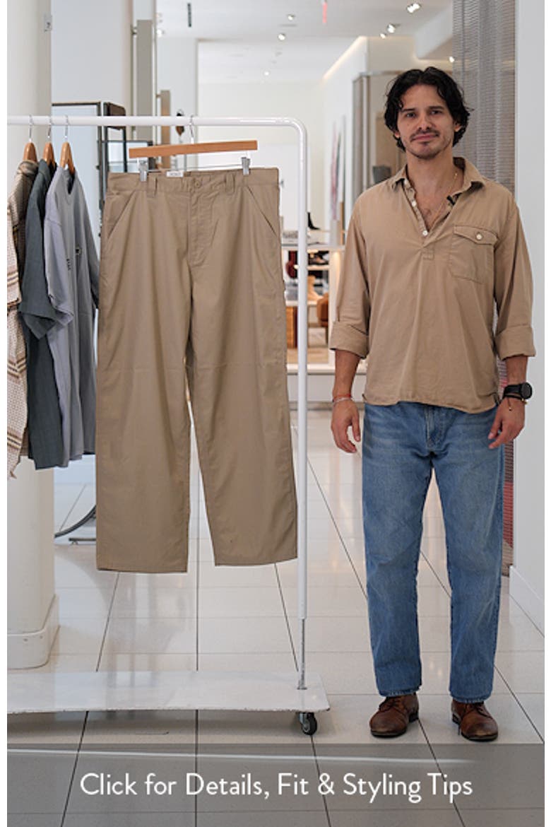 Postal Single Knee Loose Fit Carpenter Pants video