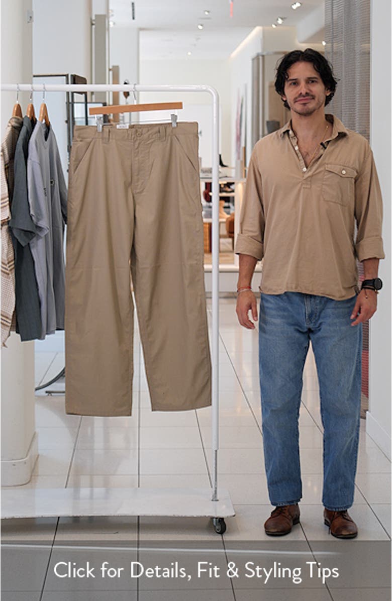 Postal Single Knee Loose Fit Carpenter Pants, sales video thumbnail