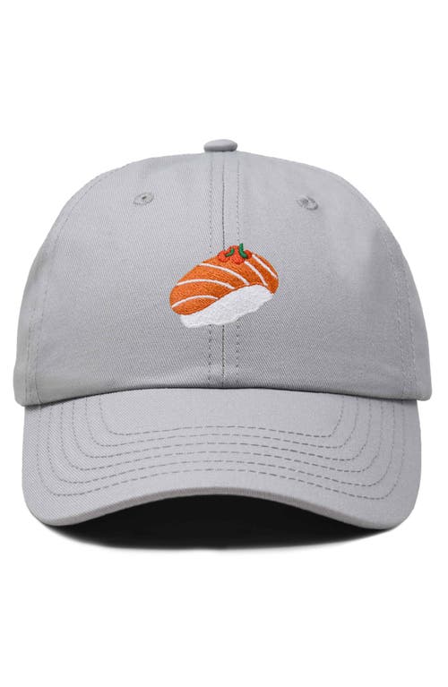 DALIX DALIX SALMON SUSHI EMBROIDERED DAD CAP 