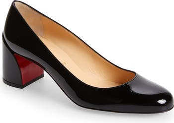 【Christian Louboutin】 Miss Sab 55 patent leather pumps Miss Sab 55 patent leather pumps in black - Christian