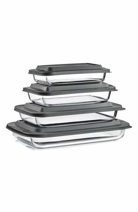 SORBUS 4-Piece Deep Dish Baking Dish Set