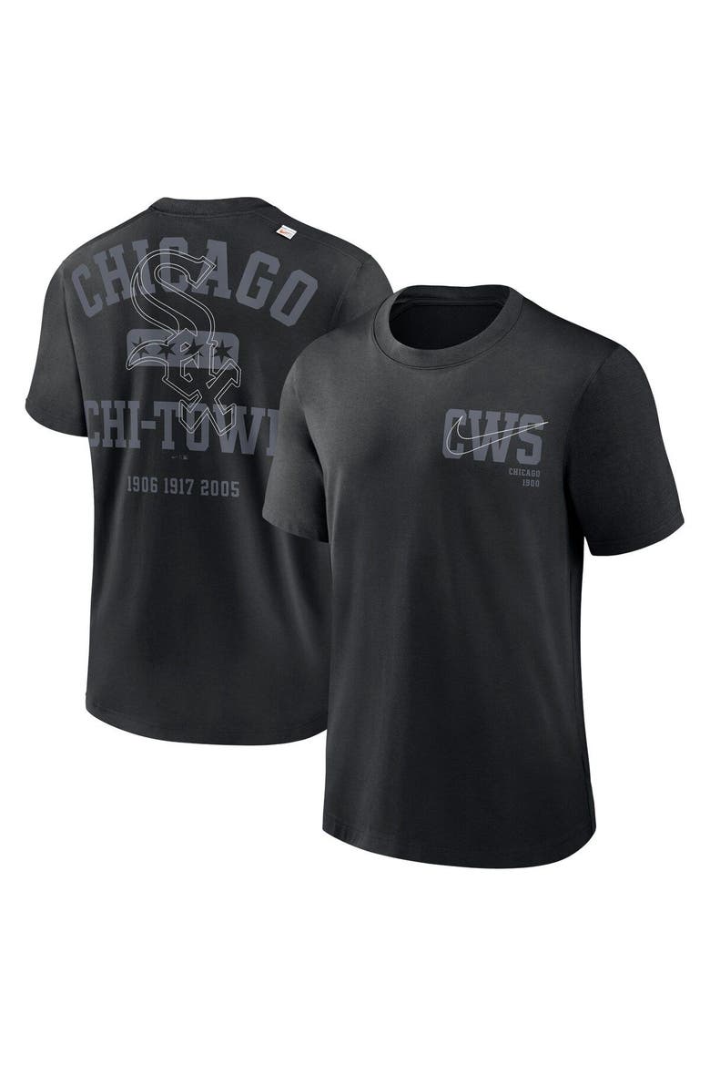 Men's Nike Black Chicago White Sox Statement Game Over T-Shirt, Main, color, Black