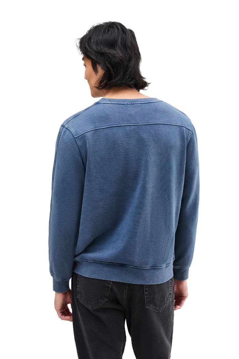 The Recycled Fleece Sweatshirt, Alternate, color, Mineral Moonlit Ocean