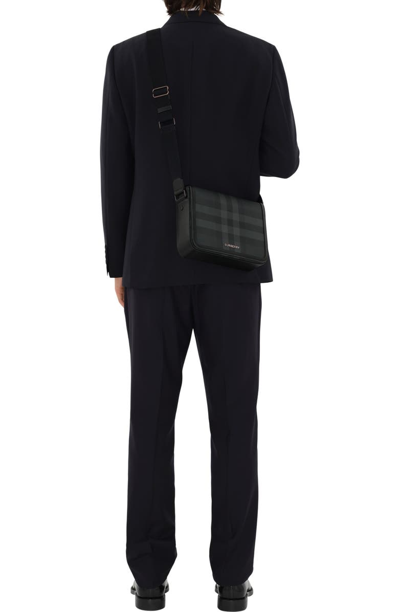 Burberry Small Alfred Bag, Alternate, color, Charcoal