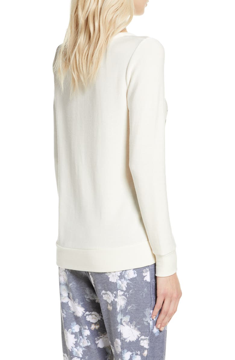 Chaser Easy Tiger Cozy Knit Sweatshirt, Alternate, color, 