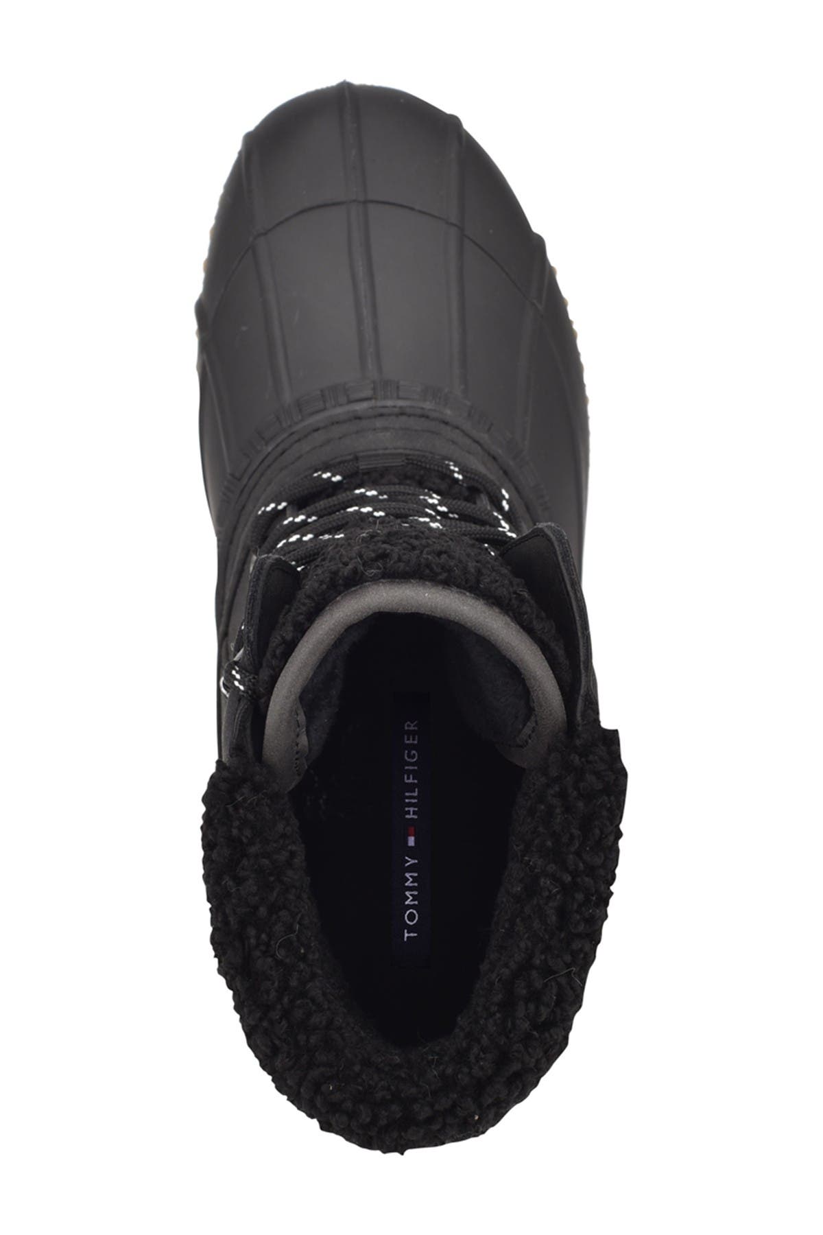 Tommy Hilfiger Rainah Faux Fur Lined Rain Boot, Alternate, color, 