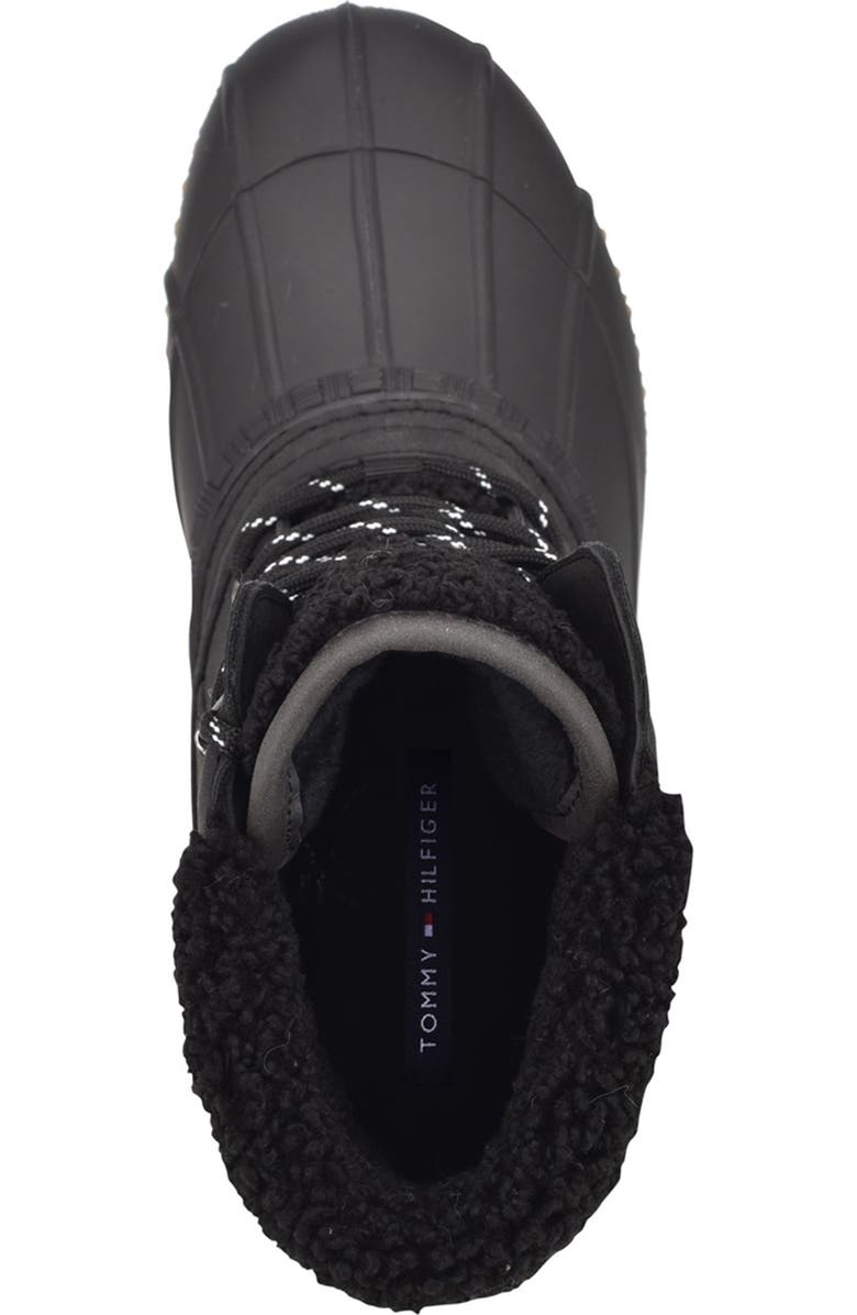 Tommy Hilfiger Rainah Faux Fur Lined Rain Boot, Alternate, color,