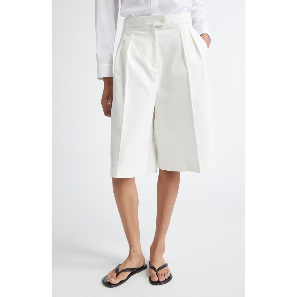 Partow Waylon Bermuda Shorts In White