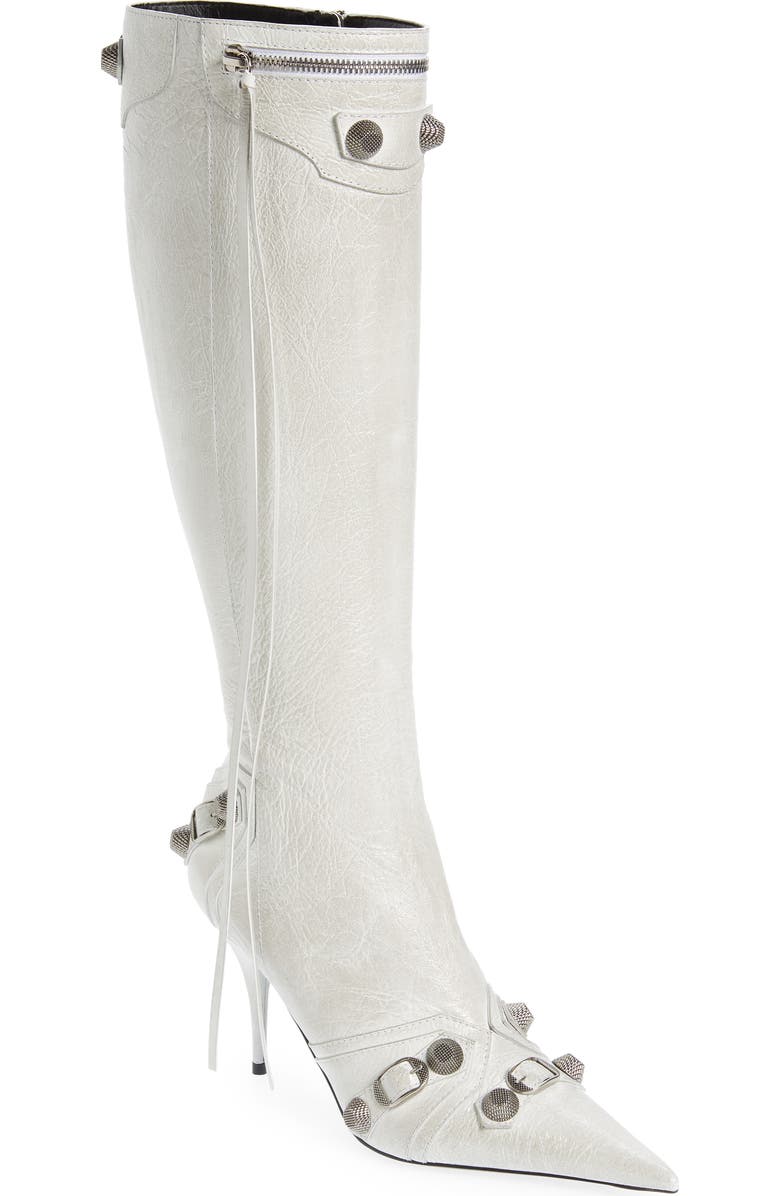 Balenciaga Cagole Knee High Boot, Main, color,