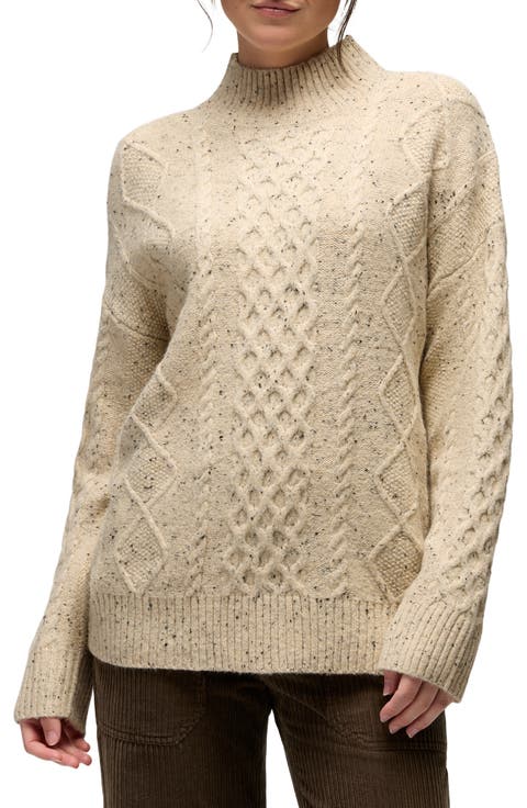 Amber Mountain Cable Sweater
