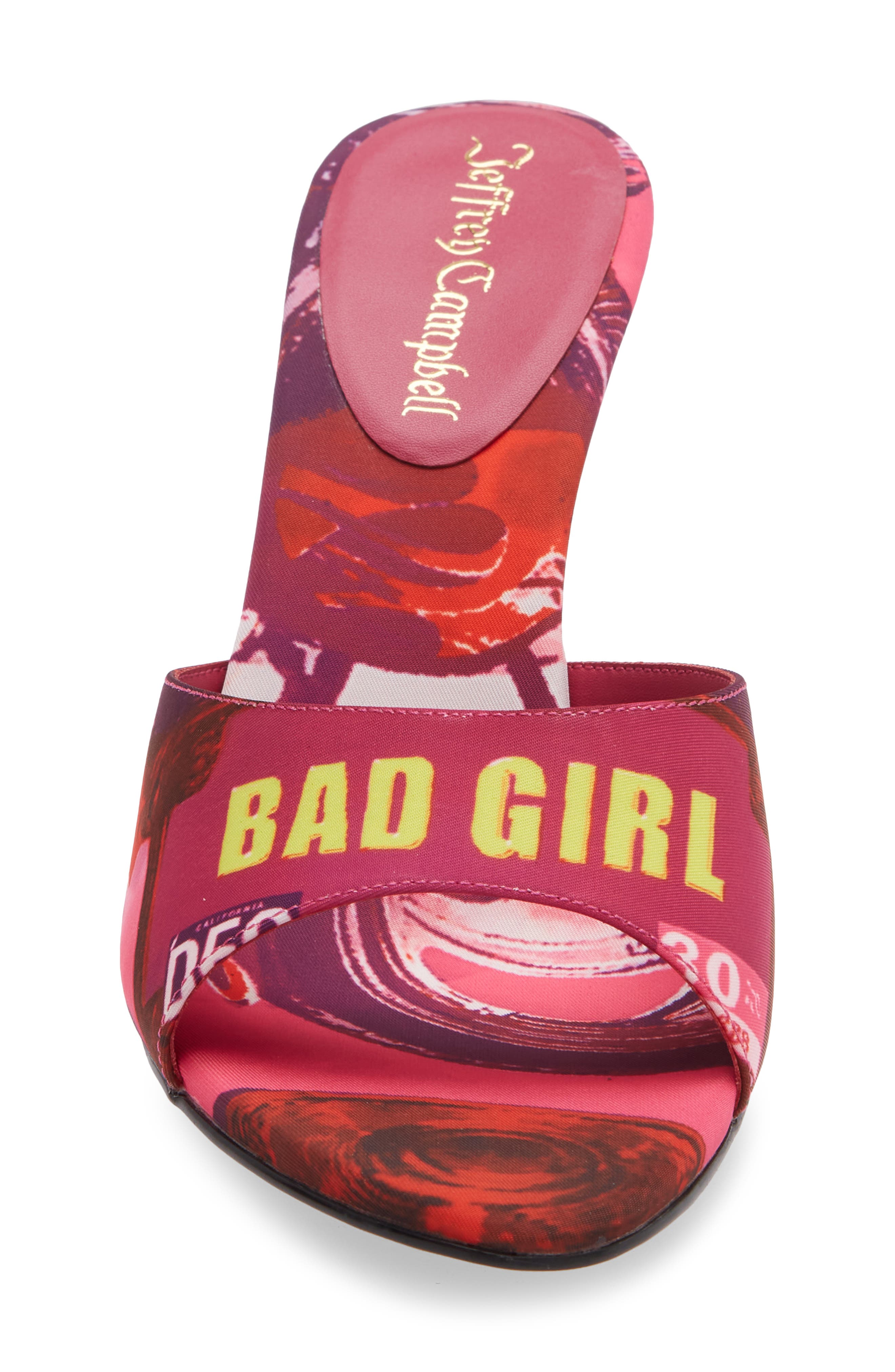 Agent Slide Sandal, Alternate, color, FUCHSIA BAD GIRL COMBO