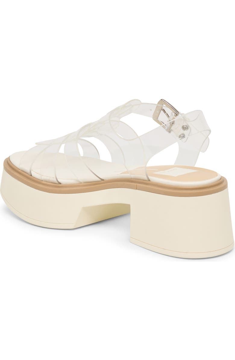 Dolce Vita Liani Fisherman Sandal, Alternate, color, Crystal Vinyl