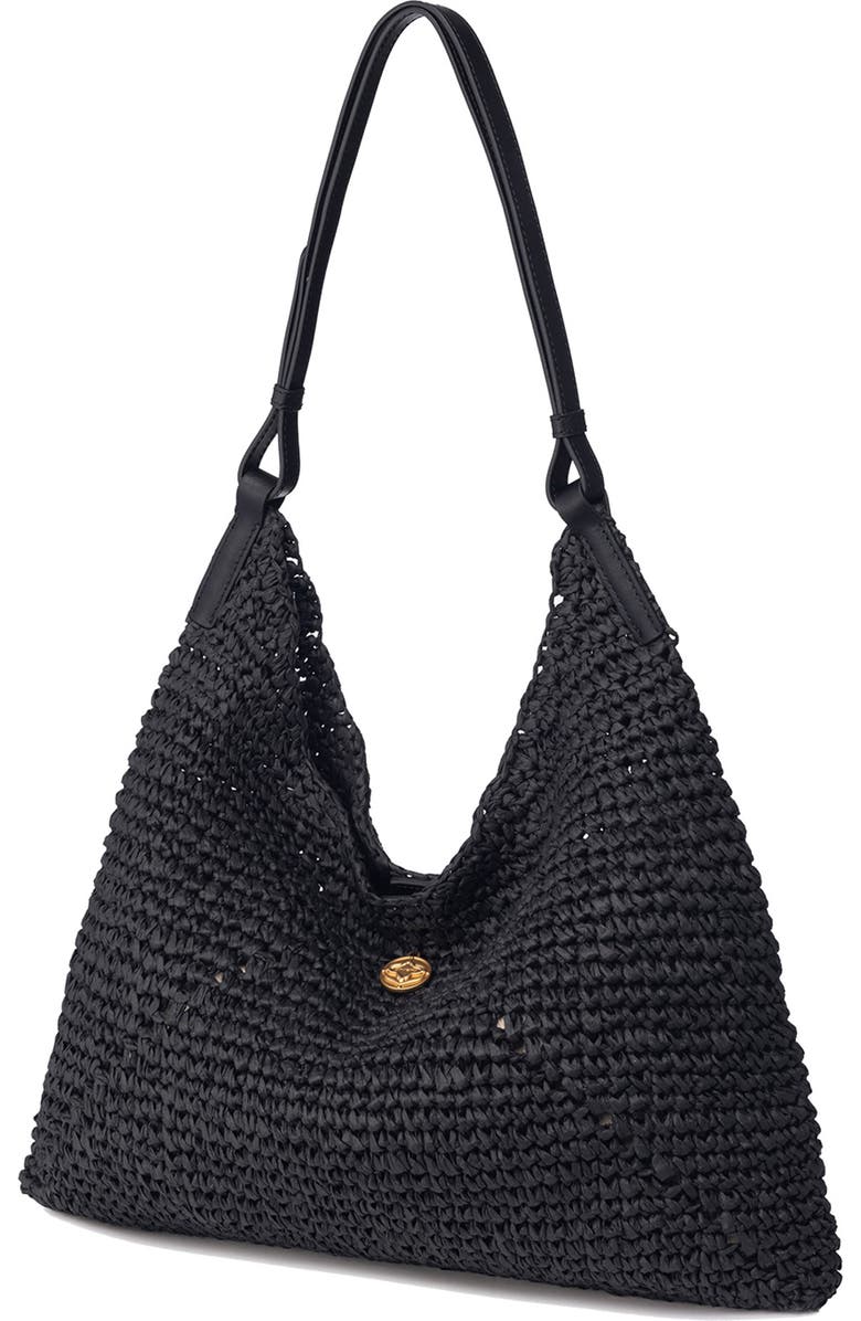 Oryany Raffia Triangle Shoulder Bag, Alternate, color,