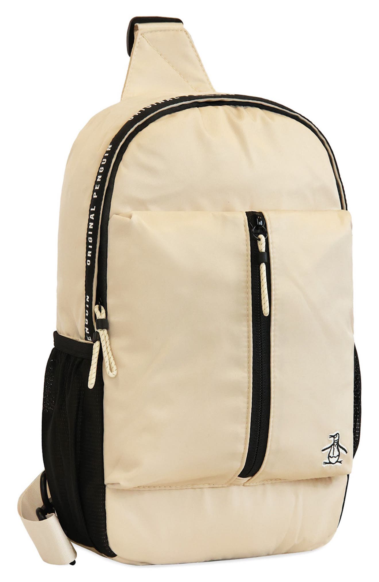 Original Penguin Large Sport Crossbody Bag, Alternate, color, Oatmeal/ Travertine