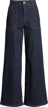 FRAME Modern High Waist Wide Leg Jeans | Nordstrom