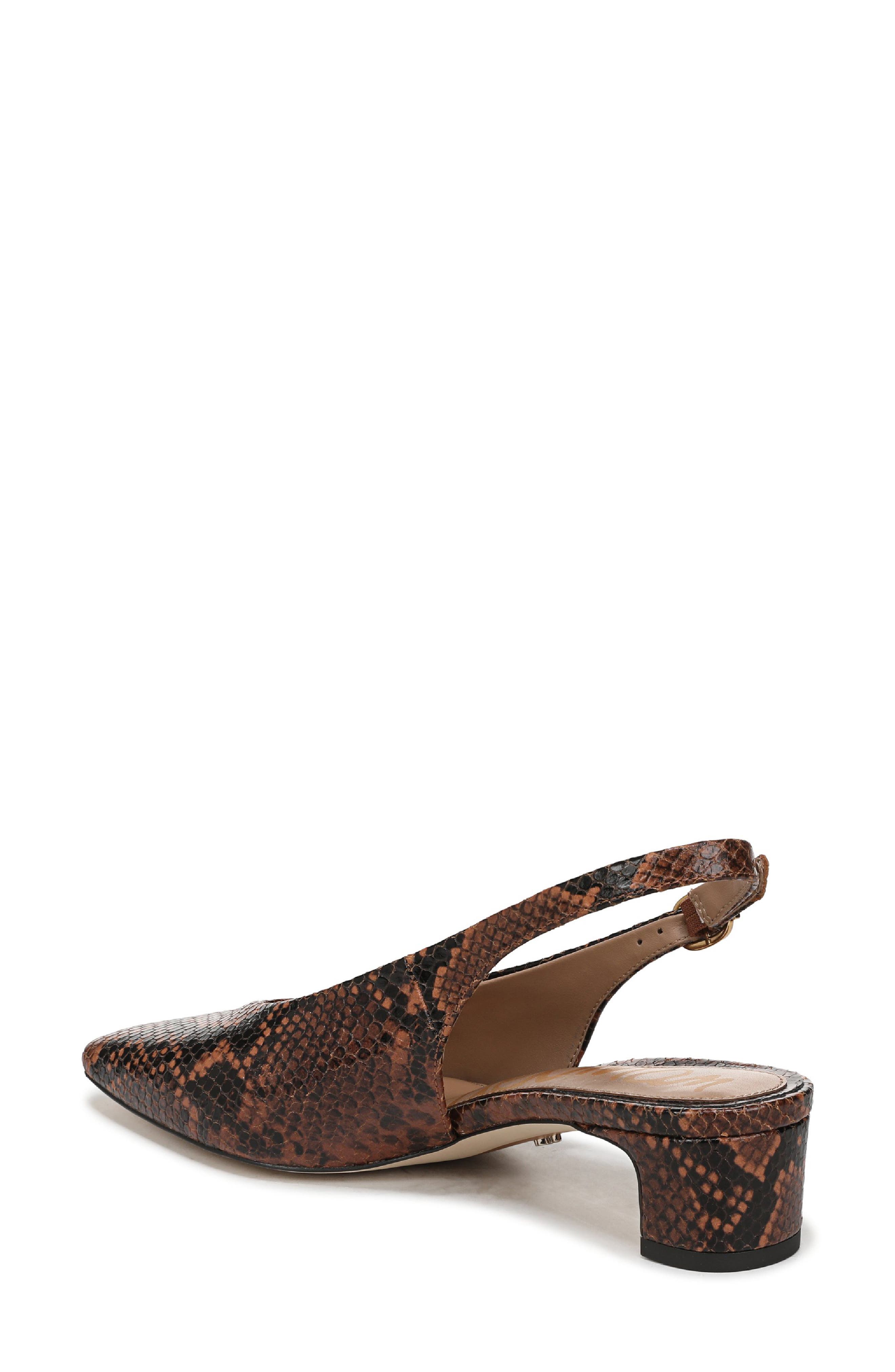 Sam Edelman Ronnie Slingback Pump, Alternate, color, Rich Copper