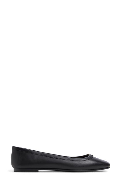 Aldo Corinthie Ballet Flat In Other Black